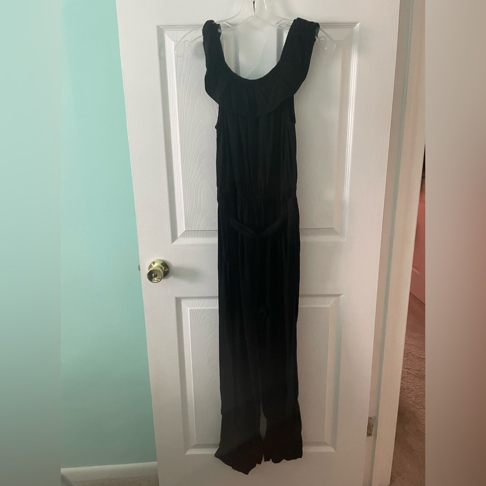 Universal Thread Size XS Black Off the Shoulder Jump Suit